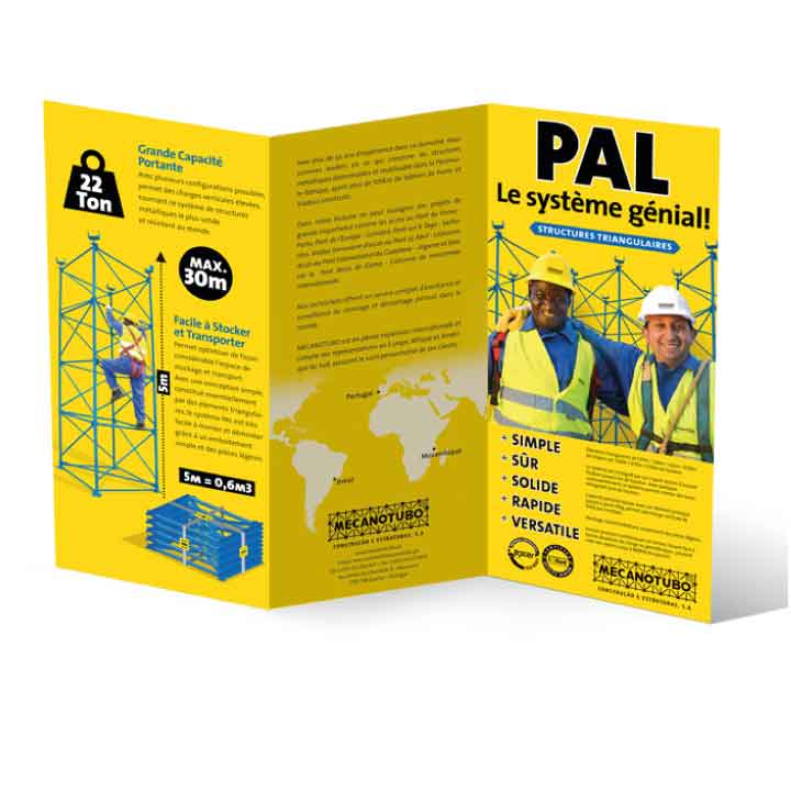 design de folheto profissional para empresa